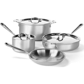 일본 올클래드 냄비 All-Clad 700393 MC2 Professional Master Chef 2 스테인리스 스틸 Tri-Ply