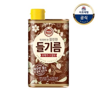 대림선 [사조대림] 참진한들기름 500ML x1개