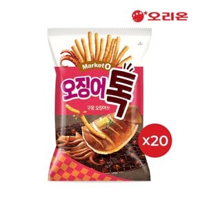 마켓오 오징어톡M 구운오징어맛 (80g) x 20개