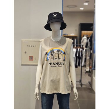 클라이드앤 [클라이드 frank stone] 여성 스누피 그래픽 나시티셔츠 FPBTS778F