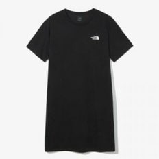 [국내정식매장] 노스페이스 원피스 The North Face W’S ESSENTIAL S/S MINI DRESS - BLACK