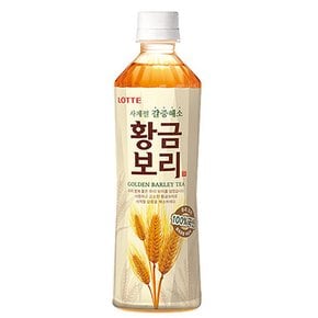 롯데칠성 황금보리 500ml 24패트