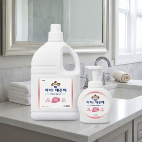 아이깨끗해 거품형 핸드솝 4L x 1 (공펌프 490ml x 1포함)