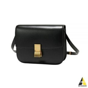 셀린느 24 MEDIUM CLASSIC BAG IN BOX CALFSKIN (189173DLS 38NO) (클래식 박스 숄더백