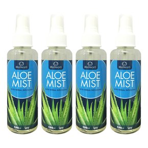 뉴질랜드 라이프스트림 알로에 인퓨전 미스트 150ml ALOE VERA 4팩