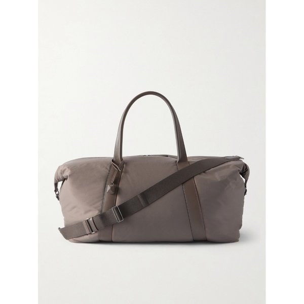 가죽 트리밍 쉘 위크엔드백 46376663162894654