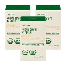 닥터루템 녹차 카테킨 추출물 써큐엔 혈당컷 다이어트 3박스