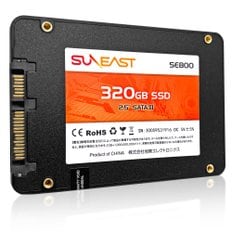 Sun East SSD 320GB SSD SATA3.0 6Gbs 3D NAND TLC SE800-320GB 내장 2.5인치 채용 3년