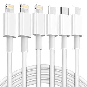 충전 케이블 순정 라이트닝 USB-C Lightning 1m 3병 세트 Apple