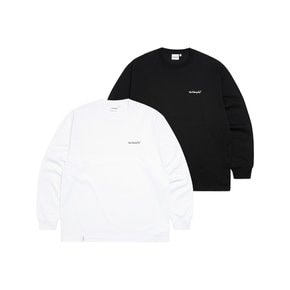 [온라인 Exclusive] 사인로고 쿨코튼 2PACK 긴팔 티셔츠 - MIX Z261ULT050001