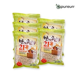 이쌀이다 [이잡곡이다] 수입 발아현미 21곡 2kg x 5봉