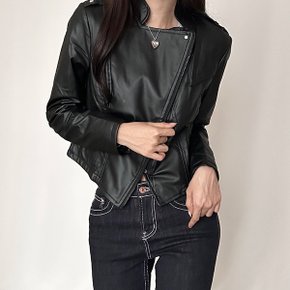 가을 여성 지퍼 디자인 슬림핏 라이더자켓 RIDER04