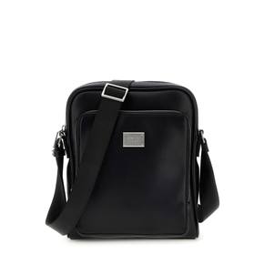 HO3E3A11 MILANO Top Zip Crossbody With Front Pocket_BLACK