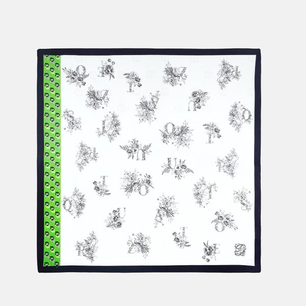 루이까또즈 그래비티 코튼 스카프 2GHA102