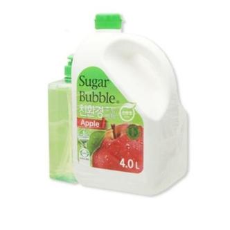  슈가버블 애플향 친환경 주방세제4L+940ml /코스트코