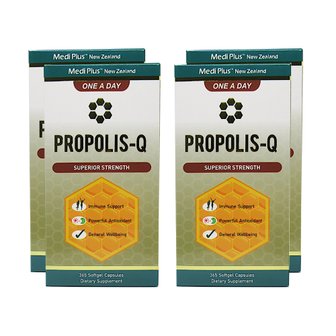  메디플러스 프로폴리스 큐 Propolis-Q 365캡슐 4개
