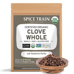 SPICE TRAIN 유기농 핸드픽 프리미엄 통 생 정향 283g