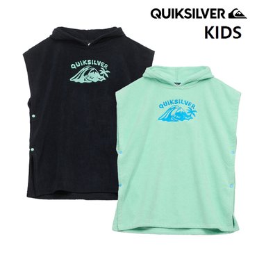 퀵실버 아동용 후드 판초 타월  QUIK BUBBLE YOUTH TOWEL (KF33TW005)