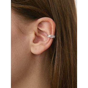 SAND TEXTURE EAR CUFF (문스톤)