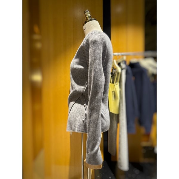 [시흥점] 여성 브이넥 랩형 니트 탑  (ES1JK209)