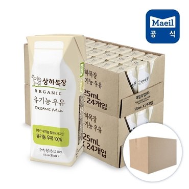 매일우유 매일 상하목장 유기농 멸균우유 125ml 48팩