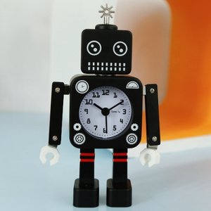 텐바이텐 New 감성 로봇 알람 시계(블랙)