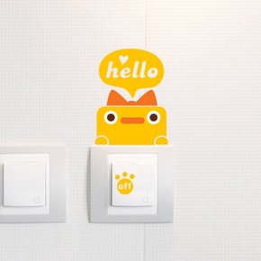 헬로우 삐약 / 포인트스티커 스위치스티커