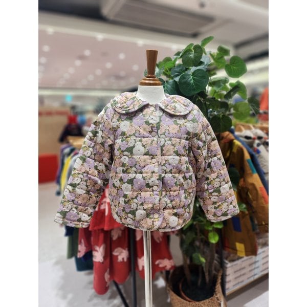 [파주점] 리틀그라운드(PU)룰라비- 플라워코튼자켓 74C12121001