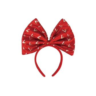 SSG랜더스 패턴 리본 머리띠