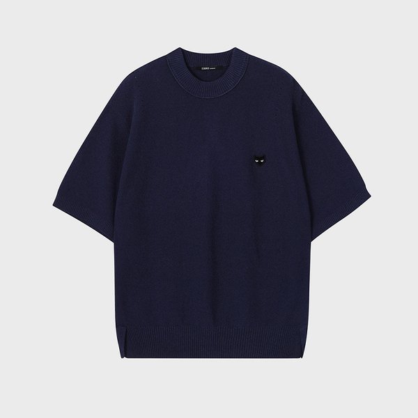 [파주점] 옴므 지제로 팬서 부클 하프 니트 SI3KT952NY