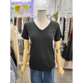 세이브존01 레이온 무지 브이넥 반팔 티셔츠 622842 (S49793332)