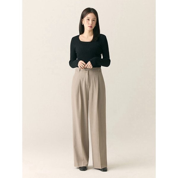 벨티드 와이드 슬랙스_RMTWF23R12