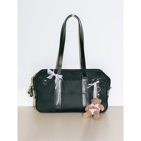 LEATHER COMBIE SCHOOL BAG_BLACK