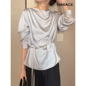 허쉬 코디끈 블라우스_YMSH25SS173
