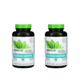 1+1 젠와이즈헬스 Daily Digestive Enzymes with Prebiotics + Probiotics 100정