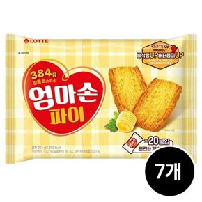 롯데제과 엄마손 파이, 254g, 7개[34272435]