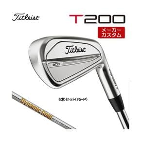 3439101 Titleist T200 (23 39) 철 오른쪽 용 6 개 세트 ( 5-P) Dynamic G IA3313151