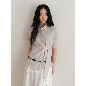 Waist-Tie Shirt (4color)