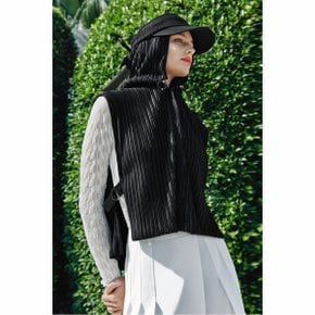 [ONLINE EXCLUSIVE] Elysee Edit1. Pleats hoodie BIB_NWVAM24101BKX