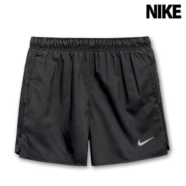 남성 드라이 핏 챌린저 투인원 쇼츠 5인치 블랙 HJ3588-010