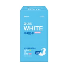  화이트 수퍼흡수 대형 생리대 32개입