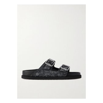 버켄스탁 아리조나 벨벳 샌들 블랙 46376663162939135