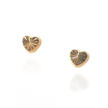 에떼르노 E135 14K HEART Earrings PG (14K gold)
