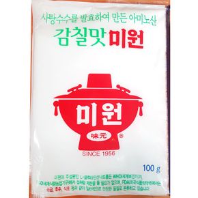 신선한 감칠맛 미원 대상 100gg 조미료 식자재  식당 X ( 2매입 )