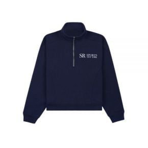 SPORTYRICH JFK Quarter Zip - NavyWhite (QZAW235NA 31) (JFK 쿼터 집)