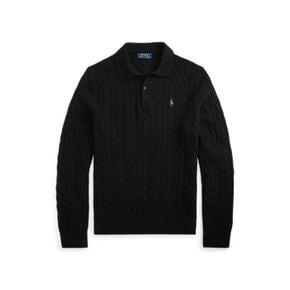 남성 케이블 니트 울 캐시미어 스웨터(MNPOSWE16822401001)