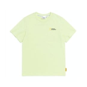 내셔널지오그래픽 KIDS K222UTS110 미니미 컨셉 그래픽 반팔티셔츠 FOAM GREEN