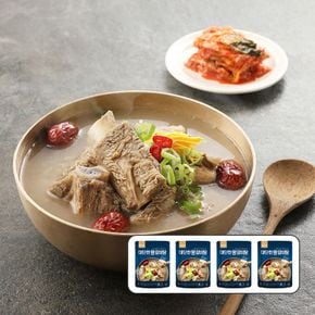 대단한 왕갈비탕 800g X 4팩(당면사리8개포함)[33033725]