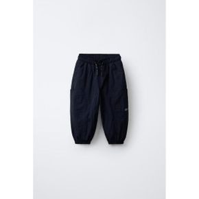 ZARA 자라 키즈 테크니컬 카고 트라우저스 바지 팬츠 네이비 블루 5644501401 5644501 1439440