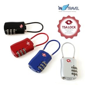 여행용품/자물쇠/TSA와이어형자물쇠 NO.1284